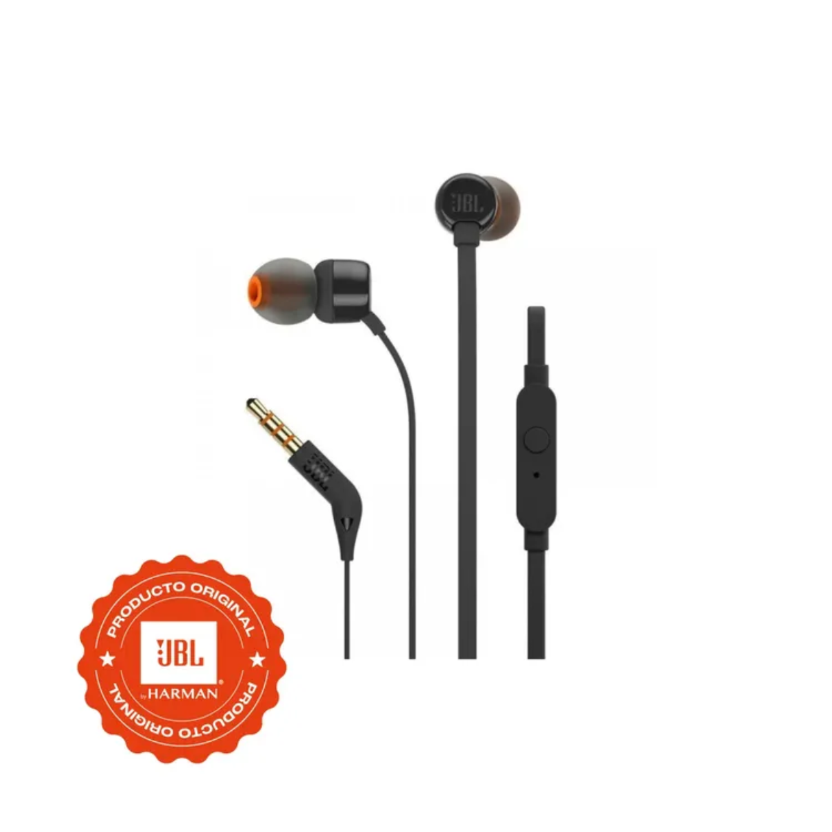 Audifonos JBL Sonido Pure Bass en formato compacto