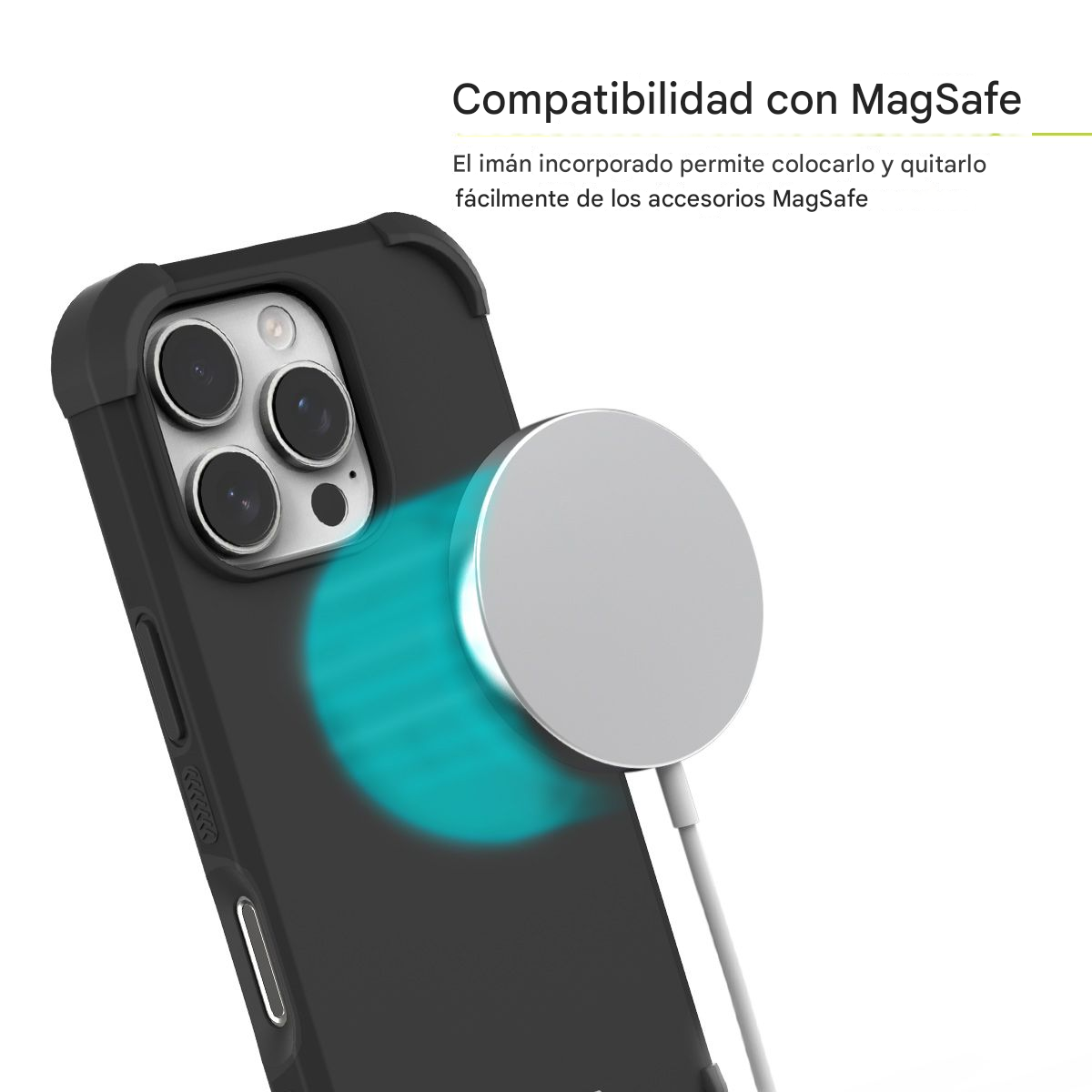 Estuche Dualtek PureGear iPhone 16 Pro Max | Protección Militar MagSafe