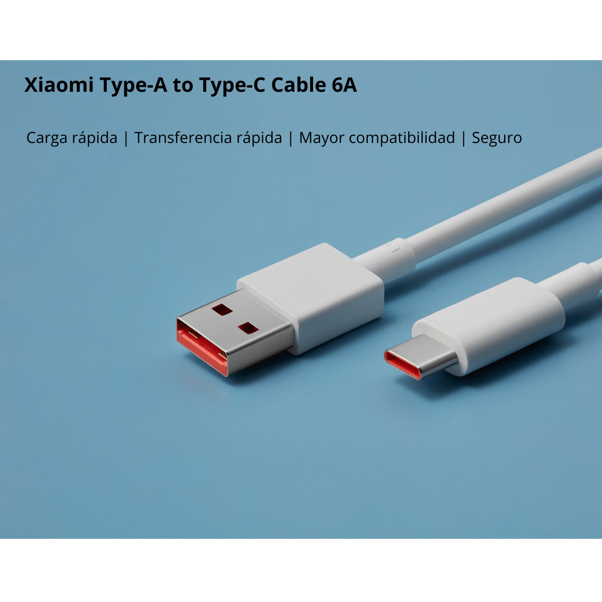 Cable Xiaomi USB A TO USB C 6A