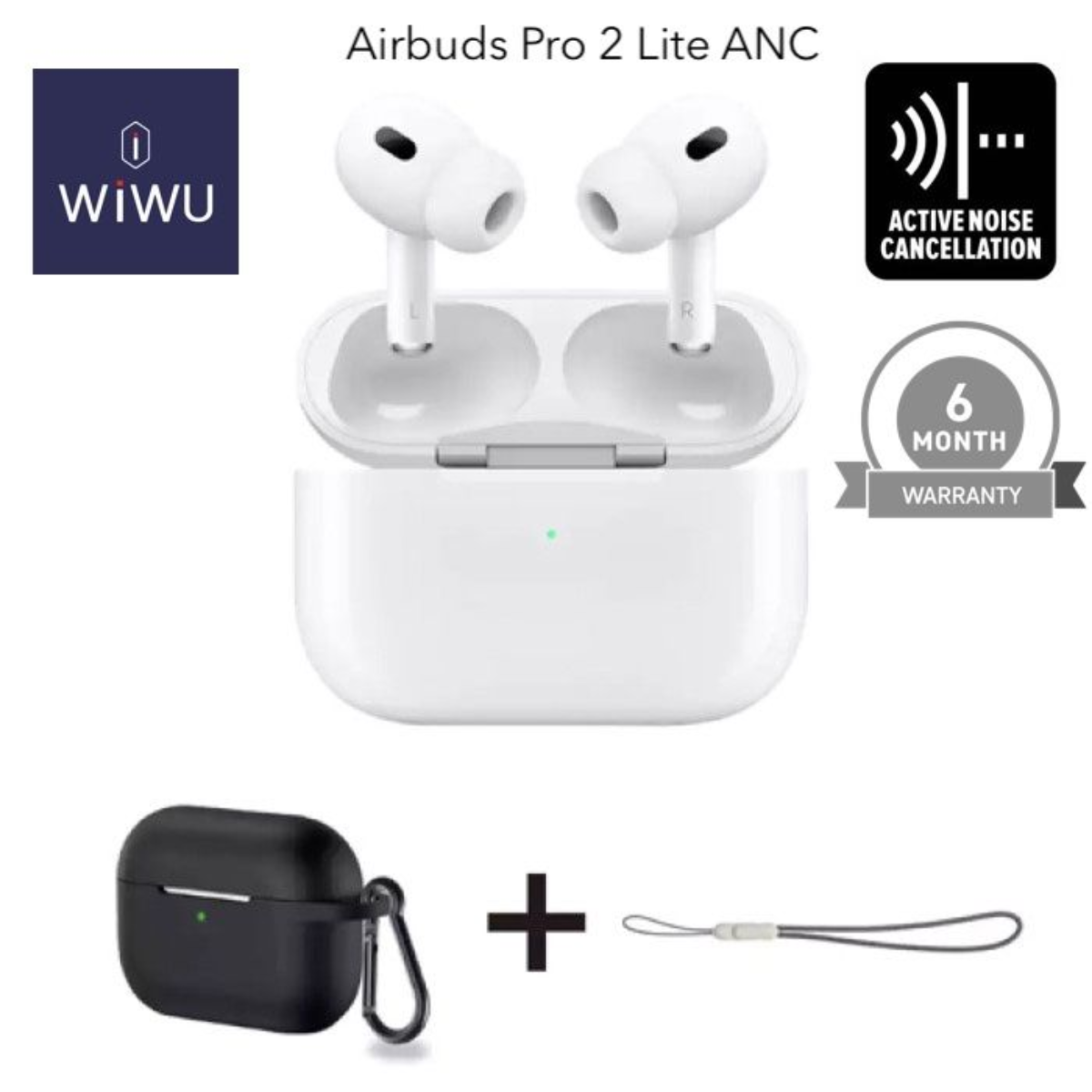Audífonos Bluetooth WIWU Airbuds Pro 2 Lite ANC