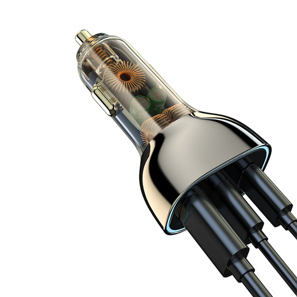 Cargador de Carro WIWU PC700 - Carga Inteligente de 90W