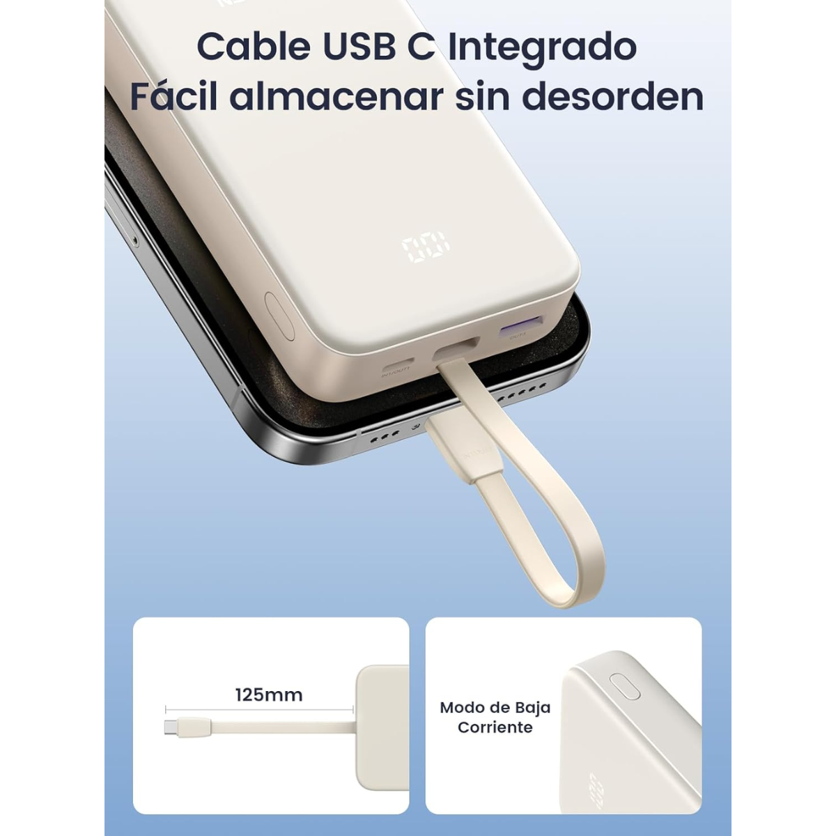 Power Bank UGREEN PB505 20000mAh 20W – Potencia que se nota