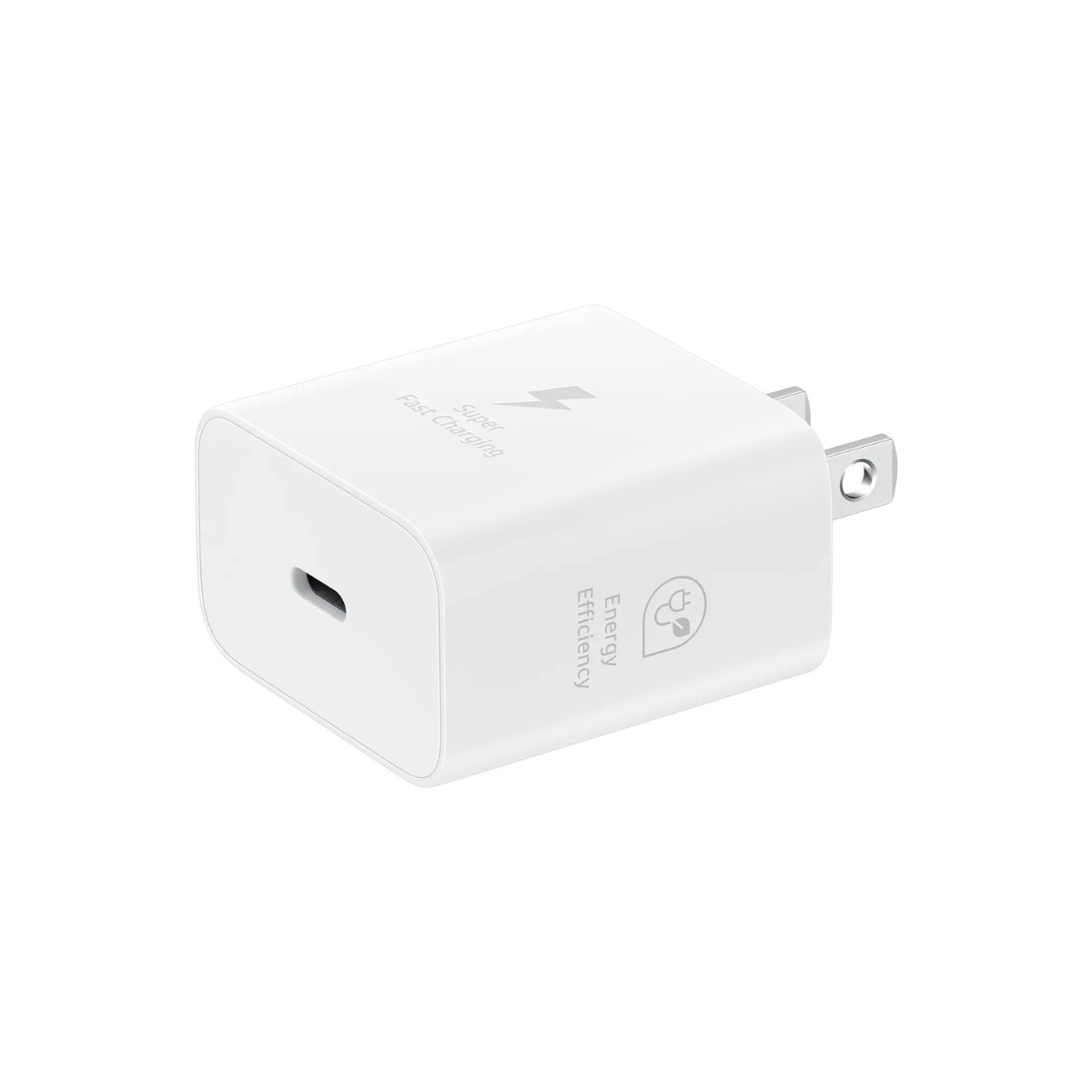 Cargador Samsung 25W Original | GaN Compacto Blanco
