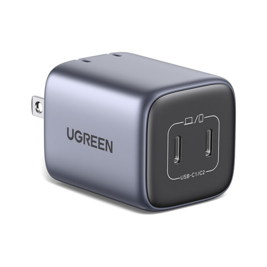Adaptador UGREEN Nexode 45W USB-C – Potencia Compacta para Todos Tus Dispositivos