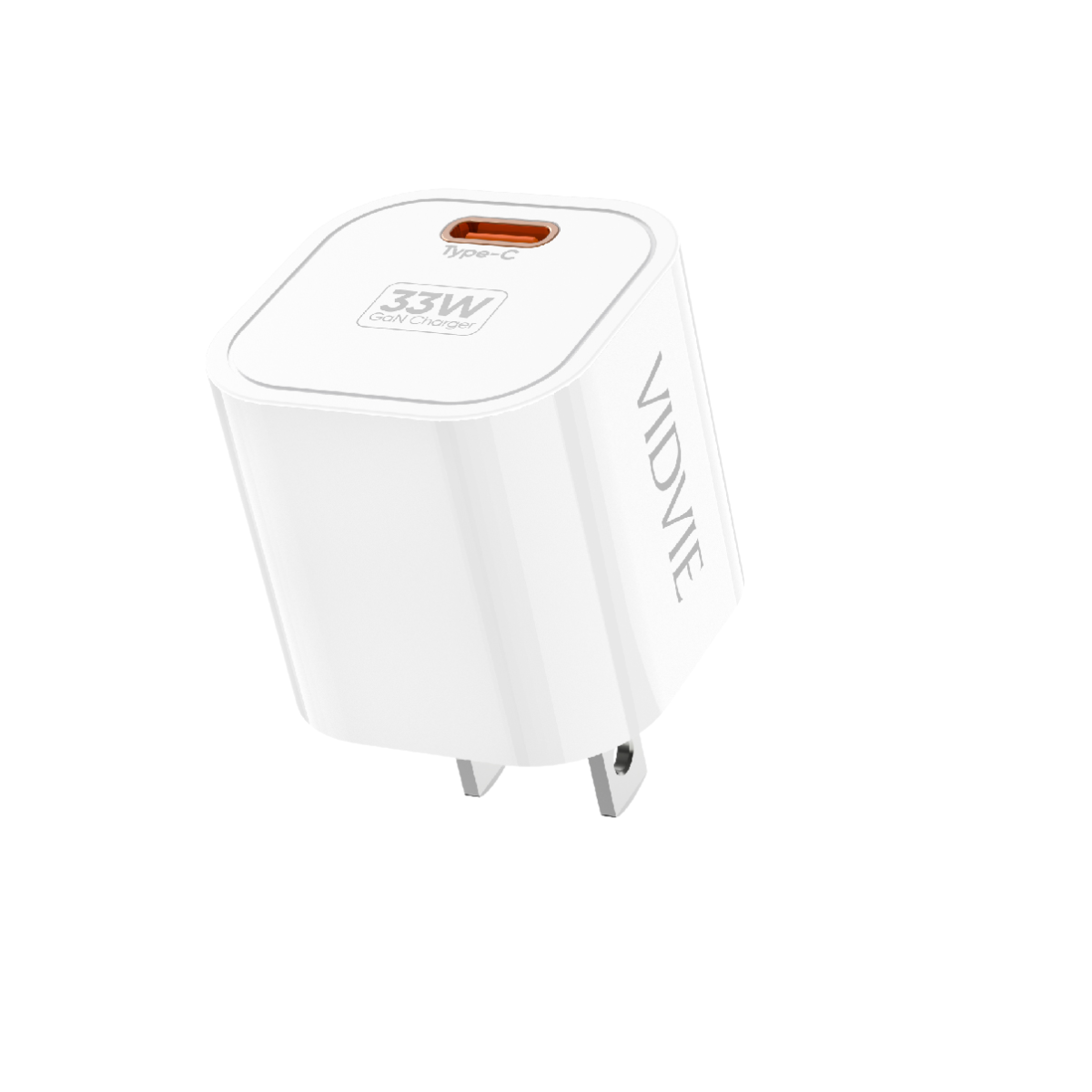 Cargador VIDVIE 33W Tipo C con Tecnología GaN – Modelo PLM354