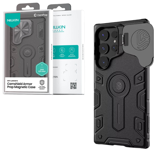 Estuche Nillkin CamShield Armor Samsung Galaxy S25 Ultra | Protección Militar