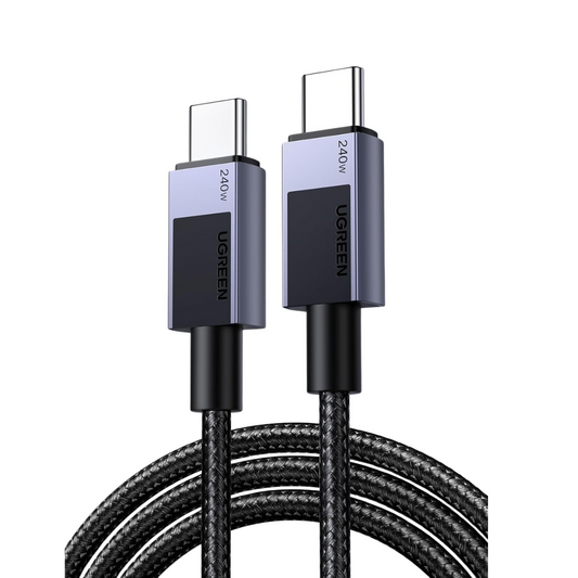 Cable UGREEN 240W USB-C a USB-C – 2 Metros Gris