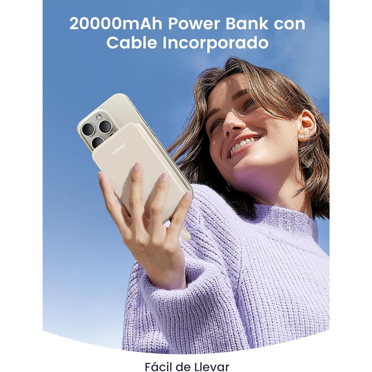 Power Bank UGREEN PB505 20000mAh 20W – Potencia que se nota