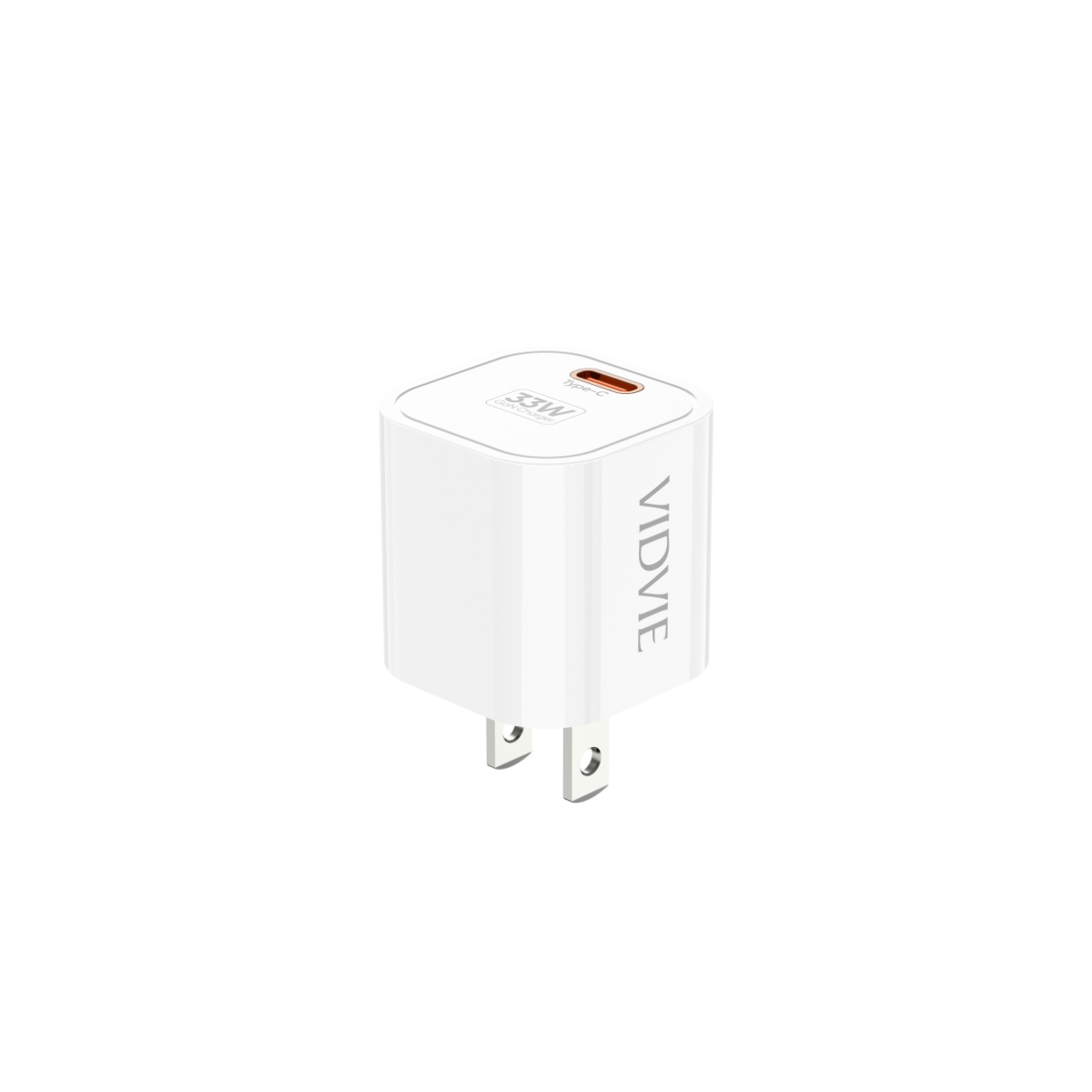 Cargador VIDVIE 33W Tipo C con Tecnología GaN – Modelo PLM354