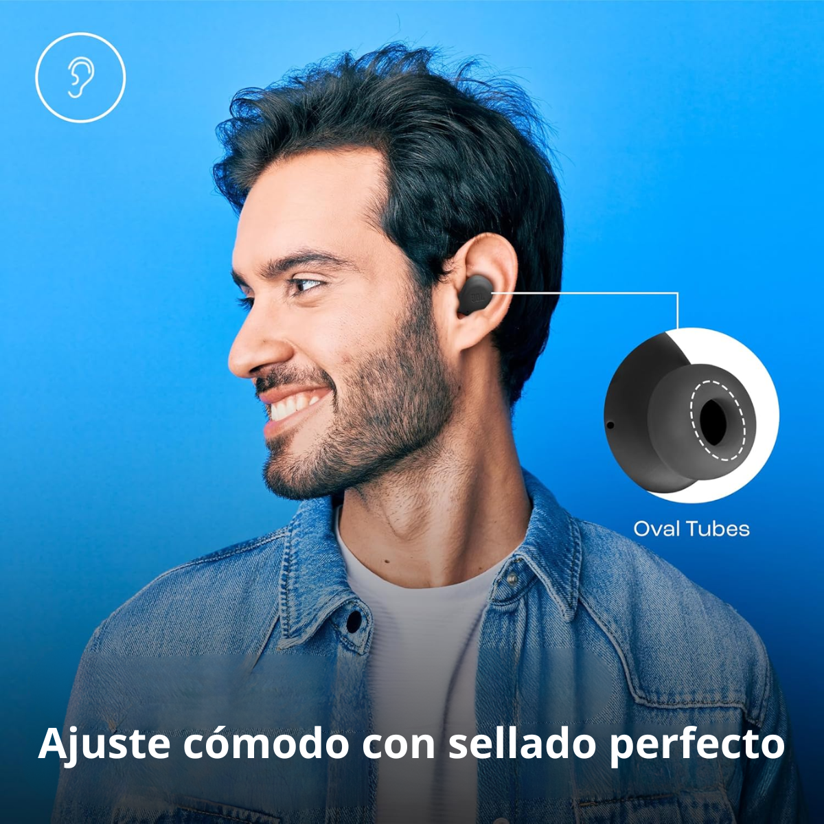 Audífonos JBL Wave Buds 2 Bluetooth Negro