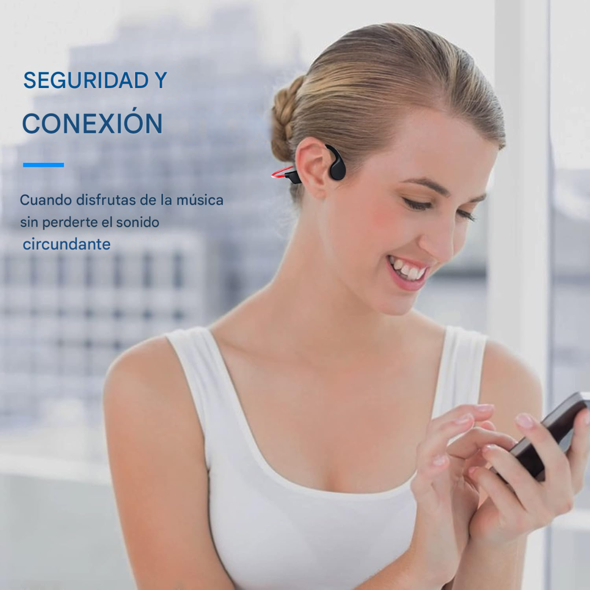 Auriculares de conducción Osea X7 Bluetooth 5.3